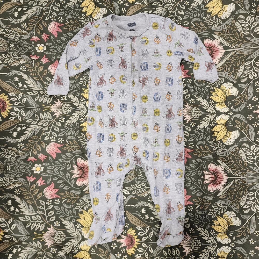 Star Wars Little Rebel Print Footies